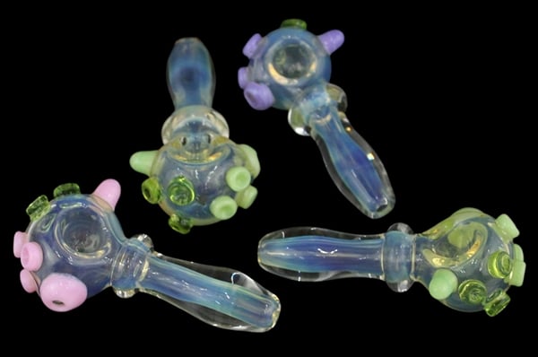 4ct 4" Martian Fuming Spoon Hand Pipe