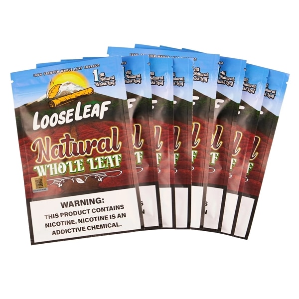 Loose Leaf Whole Leaf - Natural 8pk