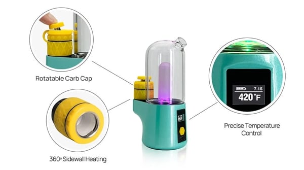 Bomb Pro Portable Electric Dab Rig