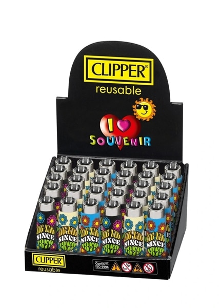 Clipper Lighter Pop Cover Edition – Zig-Zag 30pk