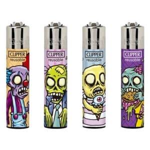 Clipper Lighter - Zombie Invasion 48pk