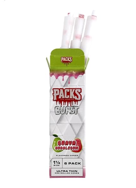 Packs Burst Flavored Cones - 1 1/4 Size 24pk