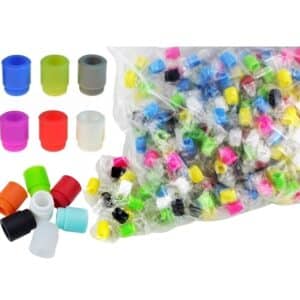 100ct Silicone Drip Tip Oil Burner Mouthpiece