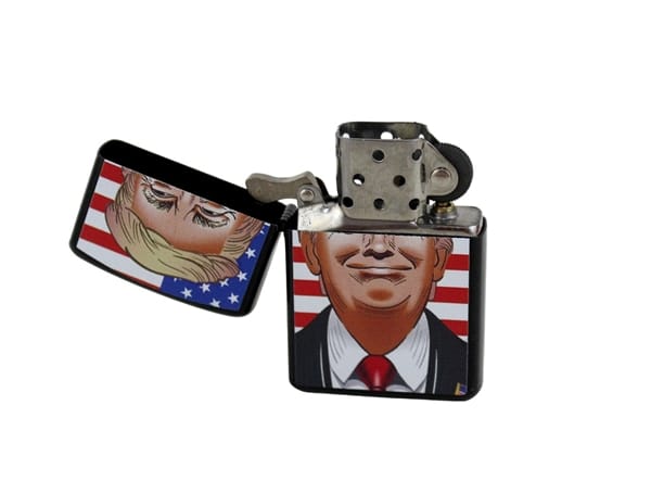 6ct Trump Flint Lighter Assortment