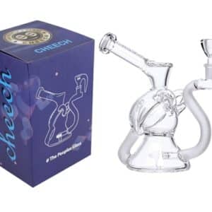 8" Cheech Clear Recycler CH-213
