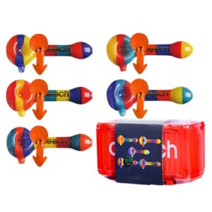 4" Cheech The Colors Just Work Hand Pipe