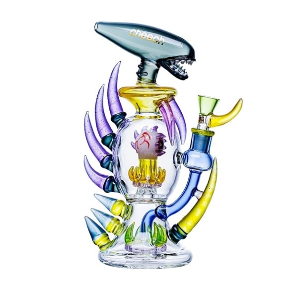 10" Cheech Extraterrestrial Alien Invader Water Pipe CHE-288