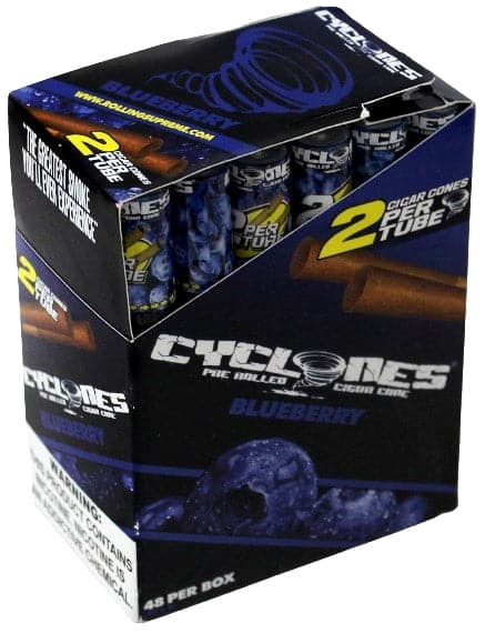 Cyclones Pre-Rolled Cigar Cone - Blueberry