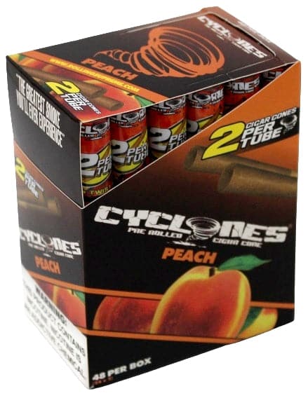 Cyclones Pre-Rolled Cigar Cone - Peach