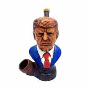 Pichincha Hand Crafted Medium Hand Pipe - Donald Trump