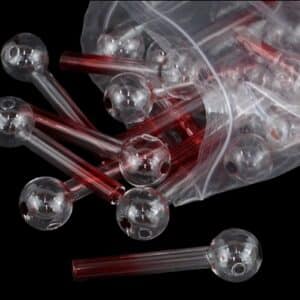 100ct 4" Red Ombre Oil Burner