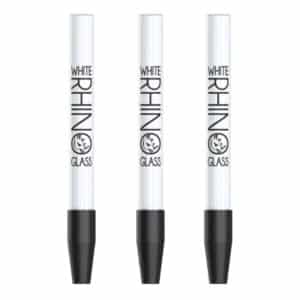 5ct White Rhino Ceramic Nectar Collector Straw