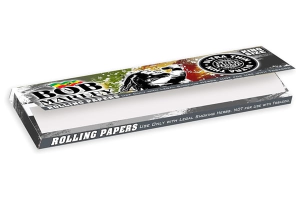 Bob Marley Ultra Thin Hemp Rolling Papers – King Size