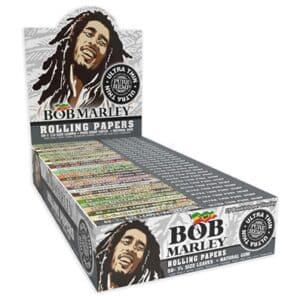 Bob Marley Ultra Thin Hemp Rolling Papers – 1 1/4