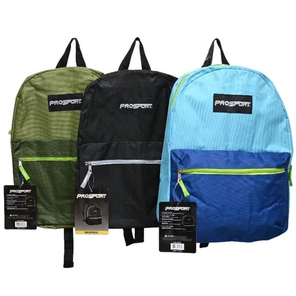 6ct Prosport Backpack Assortment