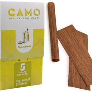 Afghan Hemp Camo Self-Rolling Natural Leaf Wraps – Pina Colada