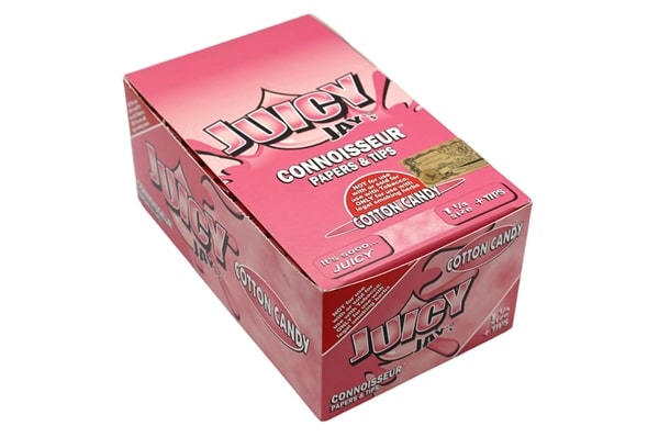 Juicy Jays Connoisseur 1 1/4 Papers & Tips – Cotton Candy