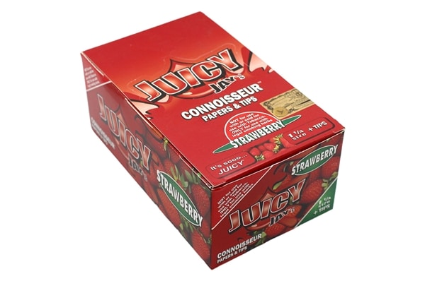 Juicy Jays Connoisseur 1 1/4 Papers & Tips – Strawberry