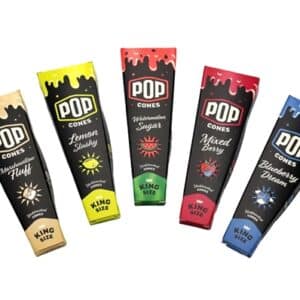 Pop Cones – Unbleached – Variety Pack 2.0 – King Size 25pk