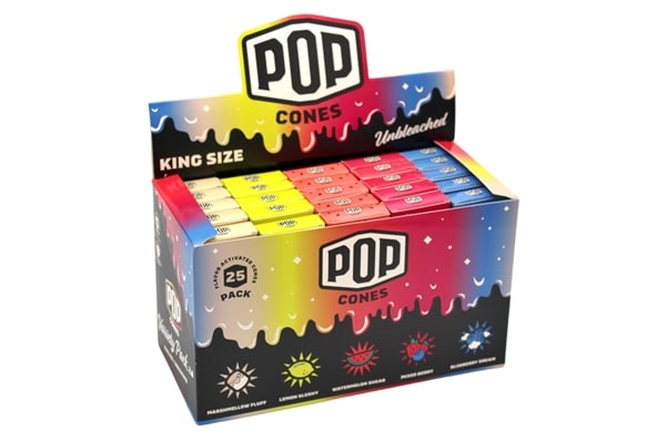 Pop Cones – Unbleached – Variety Pack 2.0 – King Size 25pk