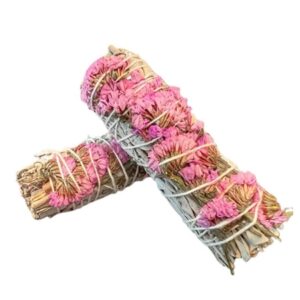 10ct White Sage – Pink Sinuata