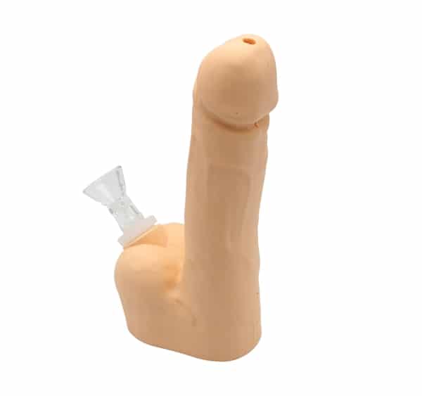 7" Silicone Penis Water Pipe