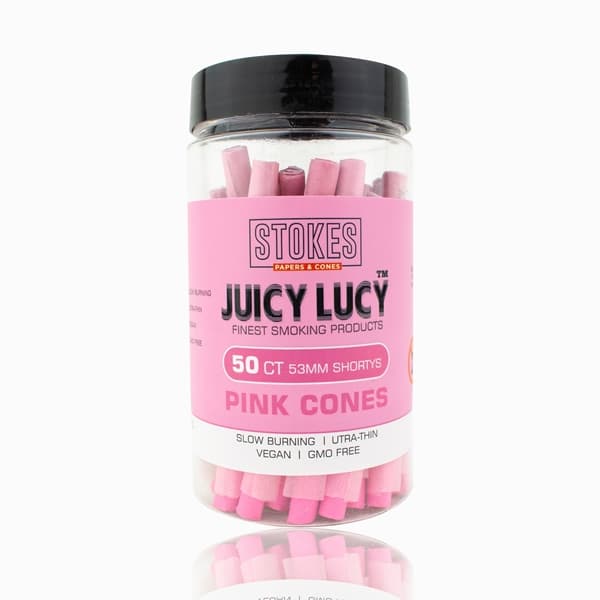Juicy Lucy Cones – Pink – 53mm 50pk - Image 4