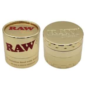 Raw Ethereal Gold-Plated Stainless Steel Grinder