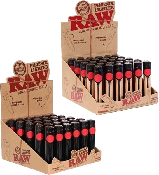 RAW Phoenix Lighters 30pk