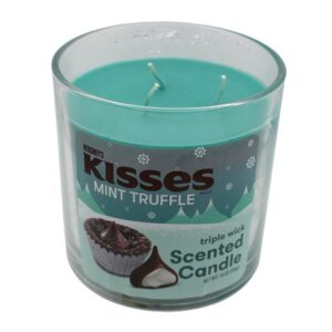 Scented Candle 14oz – Hershey’s Kisses Mint Truffle