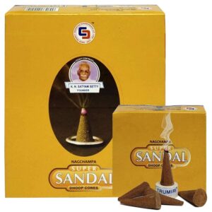 Satya Incense Dhoop Cones – Super Sandal