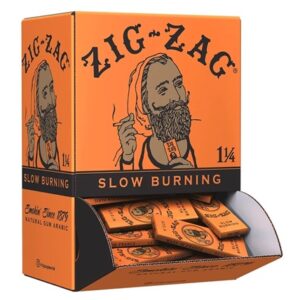 Zig Zag Promo Rolling Papers - 1 1/4 French Orange 48pk