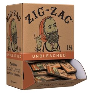 Zig Zag Promo Rolling Papers – 1 1/4 Unbleached 48pk