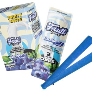 Leaf Palm Fruit Cones 10pk – Blueberry Cream