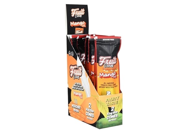 Leaf Palm Fruit Cones 10pk - Mango OG