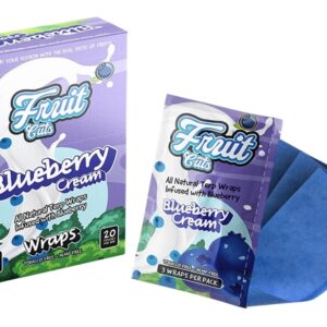 Leaf Palm Fruit Cuts Wraps 20pk – Blueberry Cream