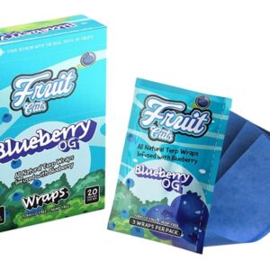 Leaf Palm Fruit Cuts Wraps 20pk – Blueberry OG