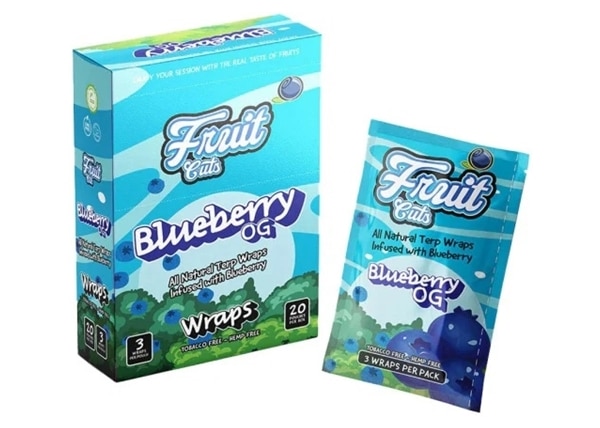Leaf Palm Fruit Cuts Wraps 20pk – Blueberry OG