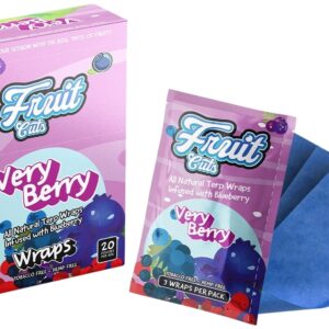 Leaf Palm Fruit Cuts Wraps 20pk – Very Berry
