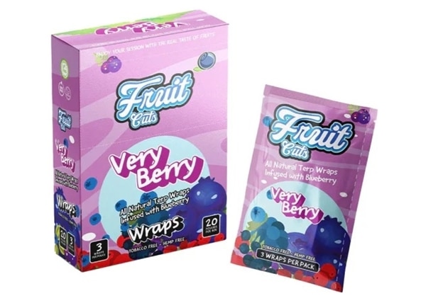 Leaf Palm Fruit Cuts Wraps 20pk – Very Berry