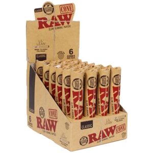 RAW Classic Lil Lean Cones 24pk