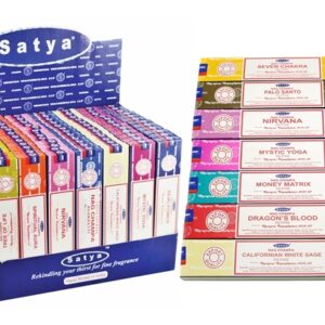 Satya Incense 84pk Display