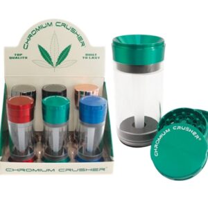 Chromium Crusher Funnel Grinder 6pk - 78mm