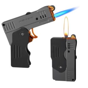 Novelty Lighters - Transformers Double Fire Gun Style Pistol