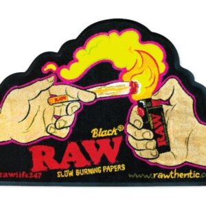 Raw Black Lit Mat 49.5” x 35”