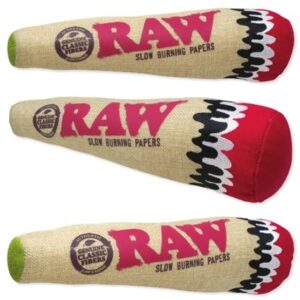 Raw Squeaky Cone Dog Toy