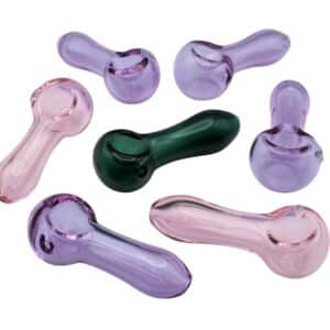10ct 3" Color Mix Spoon Hand Pipe Assortment