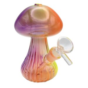 5" Prismatic Mushroom Water Pipe