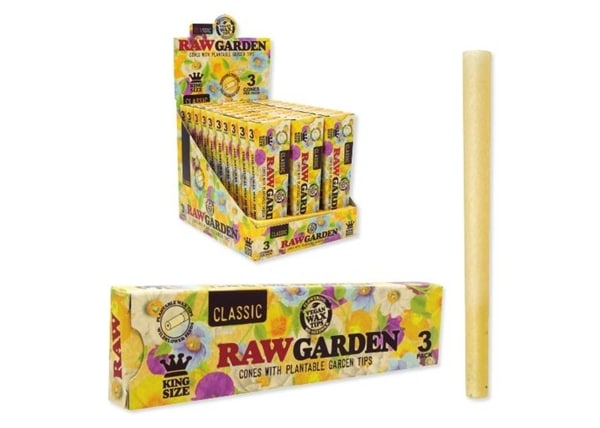 RAW Classic King Size Garden Cones 30pk