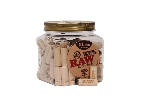 RAW Uncoated Tree Tips - 11mm 100pk